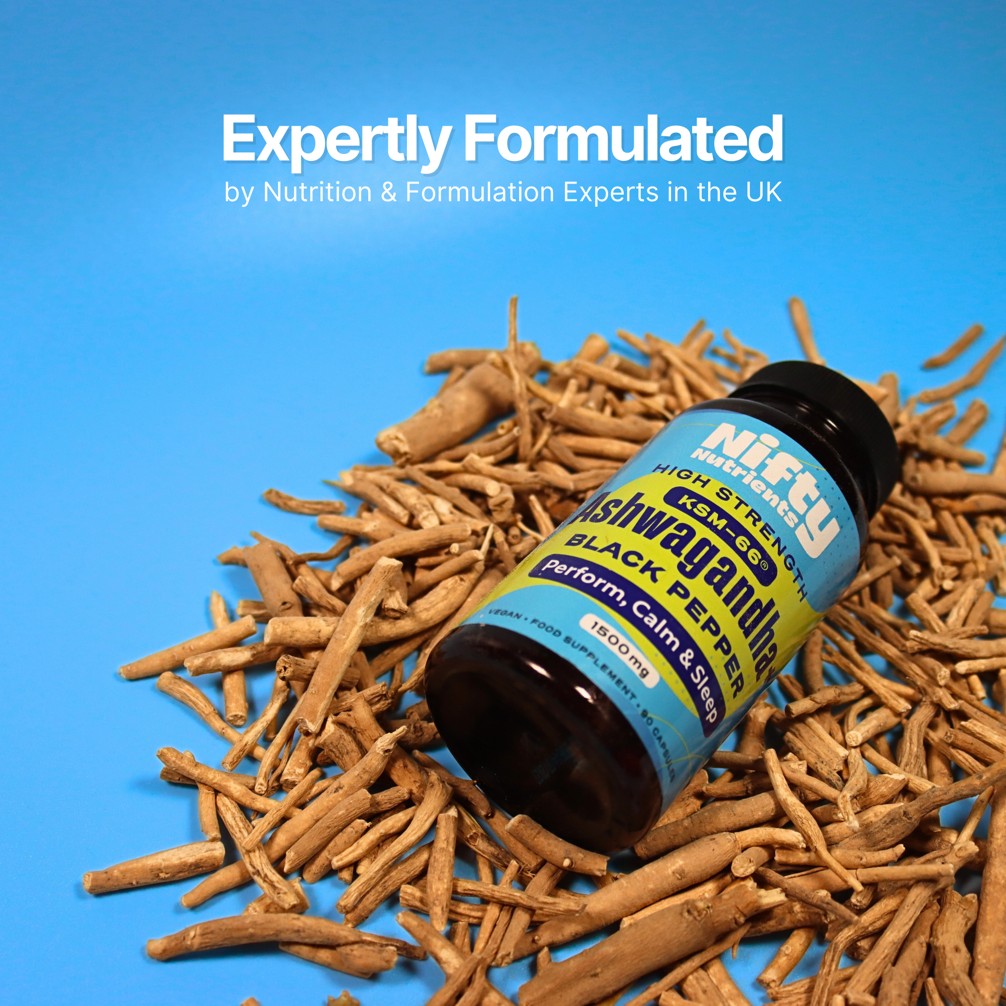 High Strength Ashwagandha + Black Pepper